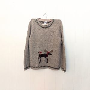 Holiday Coldwater Creek Wool Blend Sweater